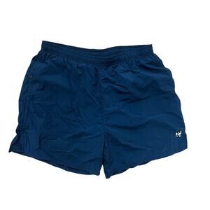 Big Dogs Navy Swim Trunks Large Mesh Lined
